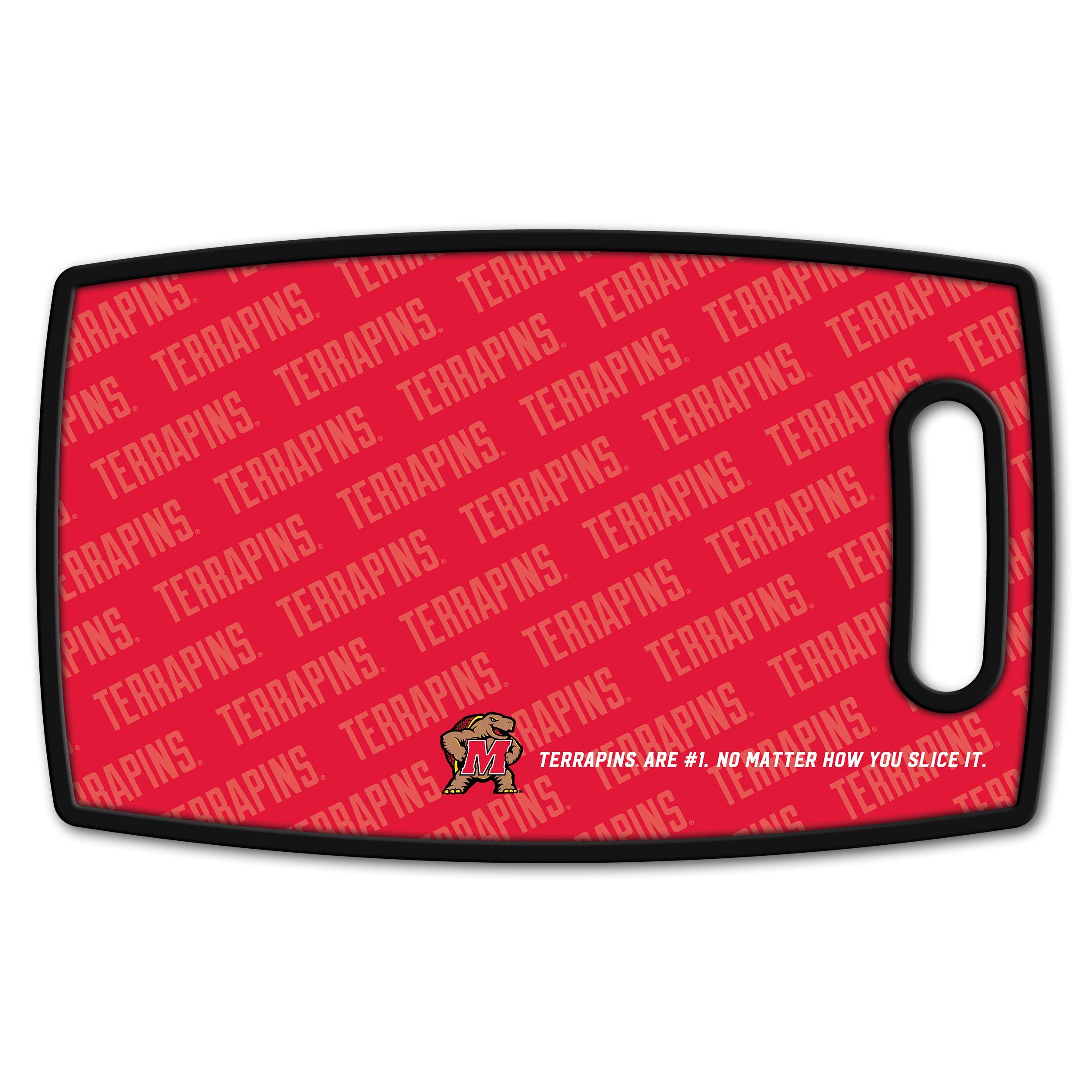 YouTheFan NCAA Maryland Terrapins Logo Series Cutting Board - Sports Gifts, Sports Memorabilia, Sports Collectibles, Fan Shop