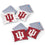 Wild Sports NCAA Indiana Hoosiers 8pk Dual Sided Bean Bags, Team Color - Sports Collectibles, Sports Memorabilia, Sports Fan Shop, Sports Gifts
