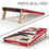 YouTheFan NFL Atlanta Falcons 2’ x 4’ Professional Wood Cornhole Game with Logo Bags - Sports Collectibles, Sports Memorabilia, Sports Fan Shop, Sports Gifts