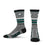 For Bare Feet Mens NFL Philadelphia Eagles 5 Star Crew Sock Marble Grey Large - Sports Gifts, Sports Memorabilia, Sports Collectibles, Fan Shop