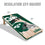 YouTheFan NFL New York Jets 2’ x 4’ Professional Wood Cornhole Game with Logo Bags - Sports Collectibles, Sports Memorabilia, Sports Fan Shop, Sports Gifts