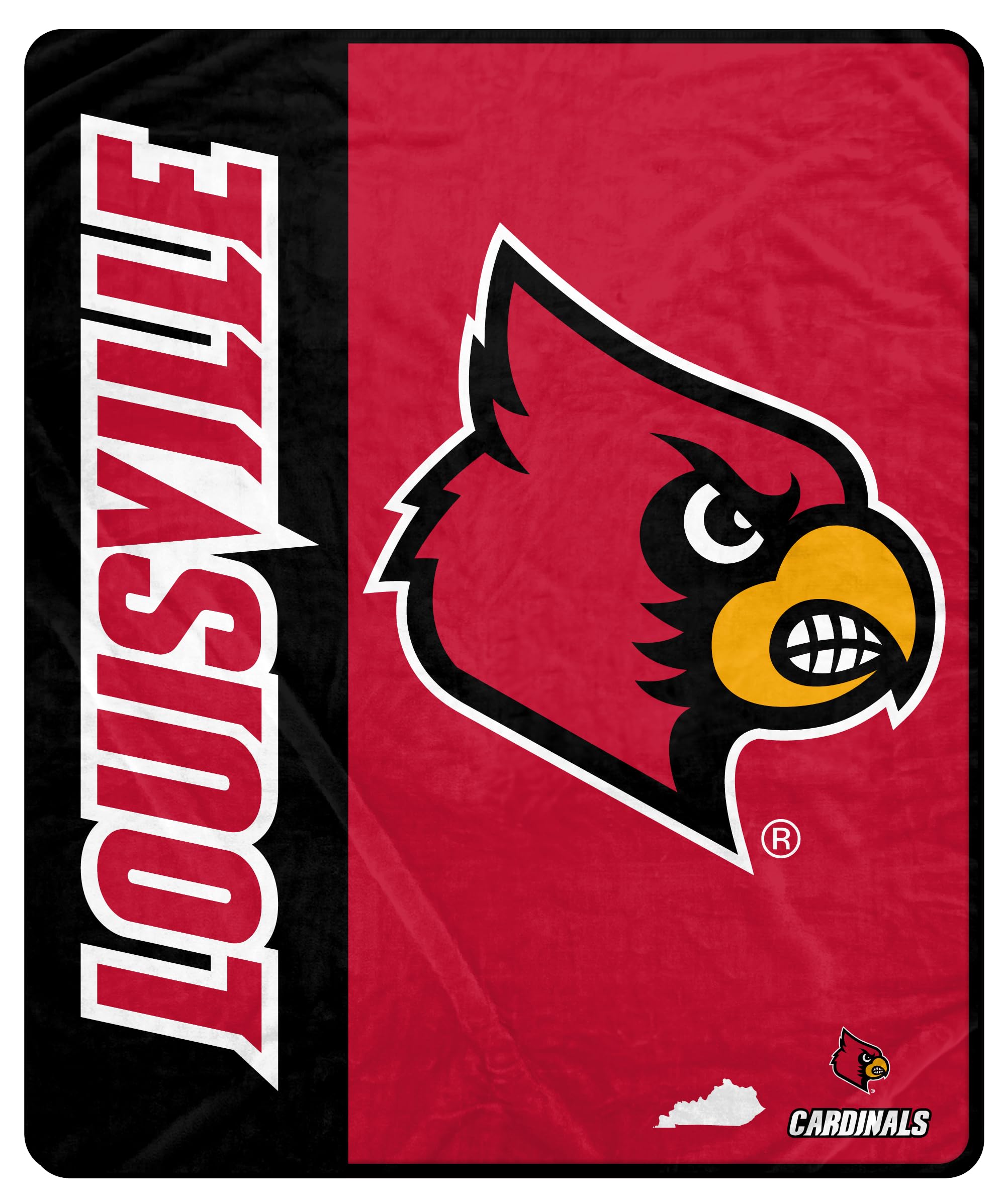 Proformance Home NCAA Louisville Cardinals Endzone Ultra Soft Tailgate Throw - Sports Gifts, Sports Memorabilia, Sports Collectibles, Fan Shop