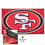 WinCraft San Francisco 49ers Embroidered Nylon Flag - Sports Collectibles, Sports Memorabilia, Sports Fan Shop, Sports Gifts
