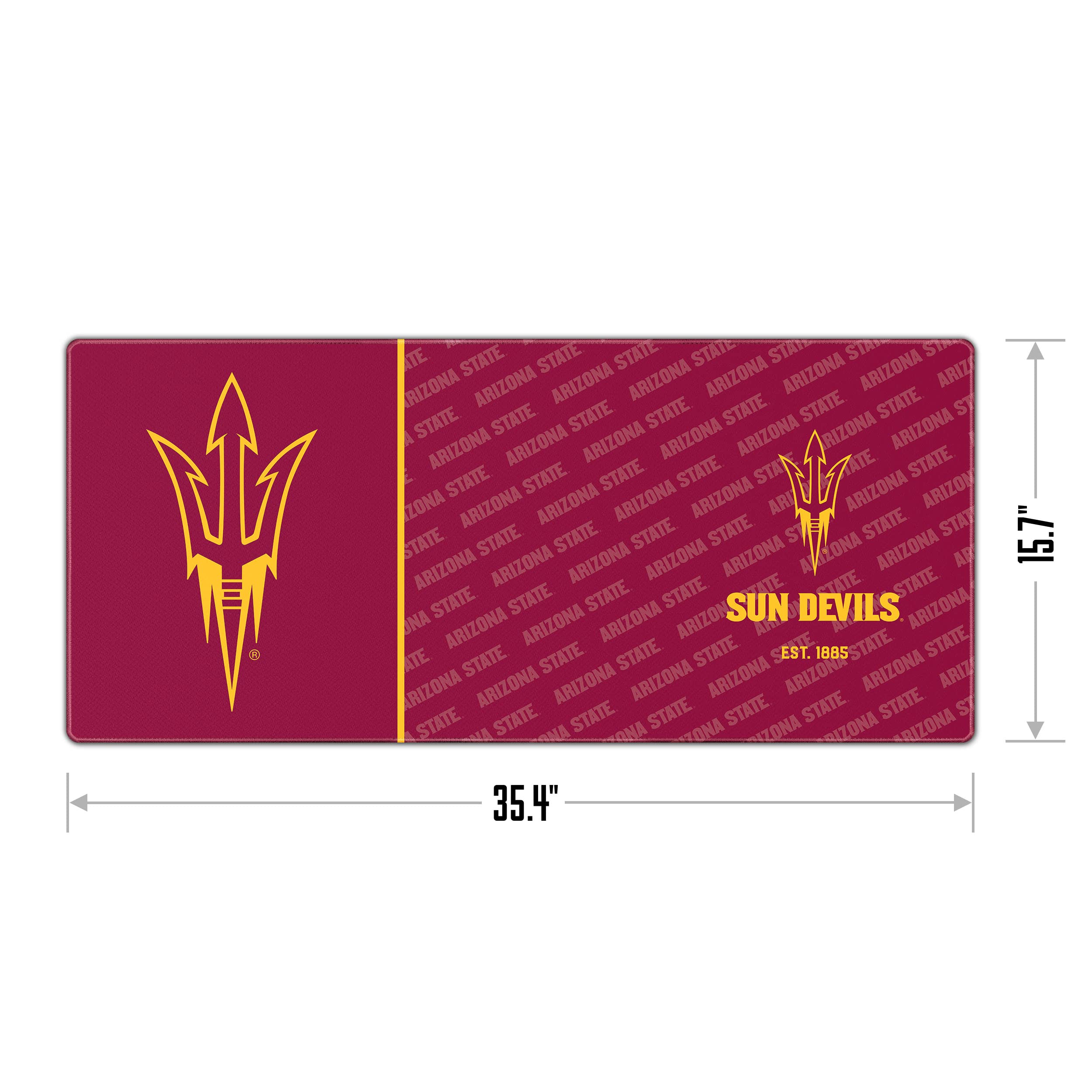 YouTheFan NCAA Arizona State Sun Devils Logo Series Desk Pad - Sports Collectibles, Sports Memorabilia, Sports Fan Shop, Sports Gifts