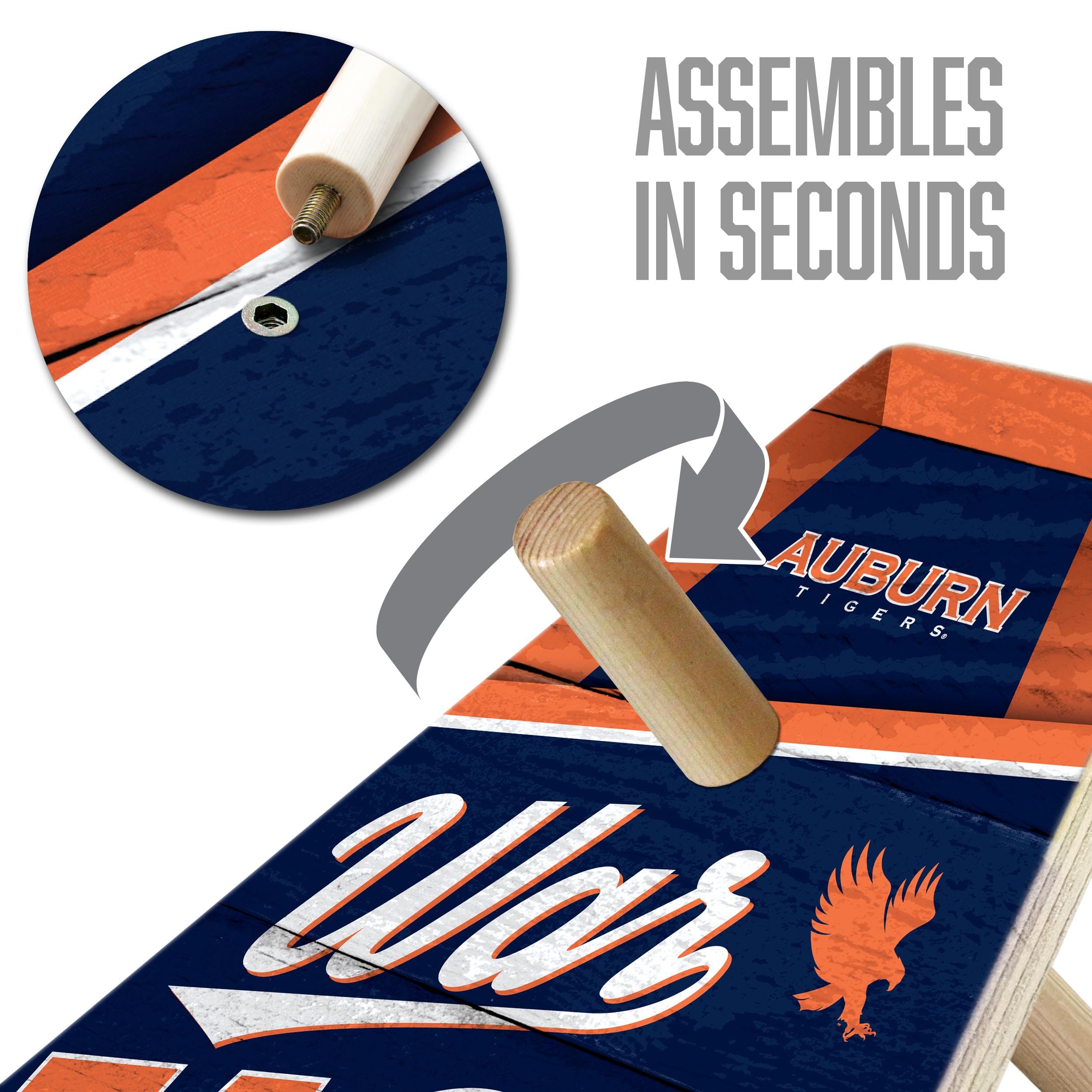 YouTheFan NCAA Auburn Tigers RingBag - Sports Collectibles, Sports Memorabilia, Sports Fan Shop, Sports Gifts