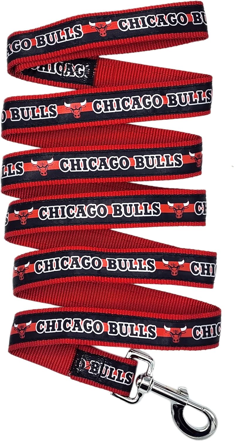 Chicago Bulls Satin Leash - Sports Collectibles, Sports Memorabilia, Sports Fan Shop, Sports Gifts