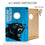 YouTheFan NFL Carolina Panthers 2’ x 3’ Wood Cornhole Game with Logo Bags - Sports Collectibles, Sports Memorabilia, Sports Fan Shop, Sports Gifts