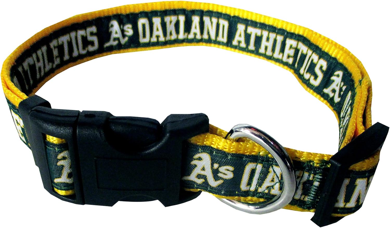 Oakland Athletics Dog Collar Pets First - Sports Collectibles, Sports Memorabilia, Sports Fan Shop, Sports Gifts