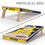YouTheFan NCAA Michigan Wolverines 2’ x 4’ Professional Wood Cornhole Game with Logo Bags - Sports Collectibles, Sports Memorabilia, Sports Fan Shop, Sports Gifts