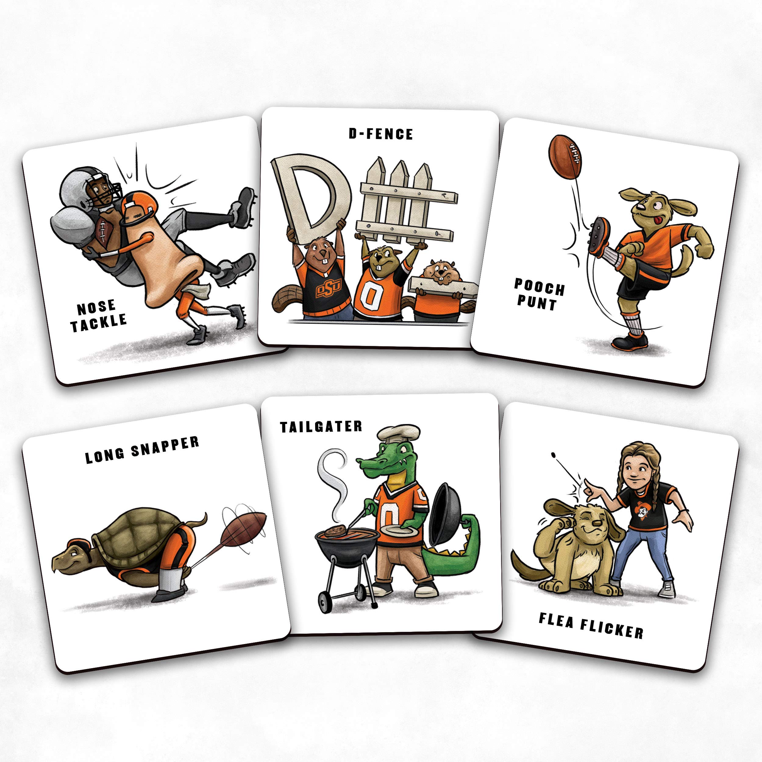 YouTheFan NCAA Oklahoma State Cowboys Licensed Memory Match Game - Sports Collectibles, Sports Memorabilia, Sports Fan Shop, Sports Gifts