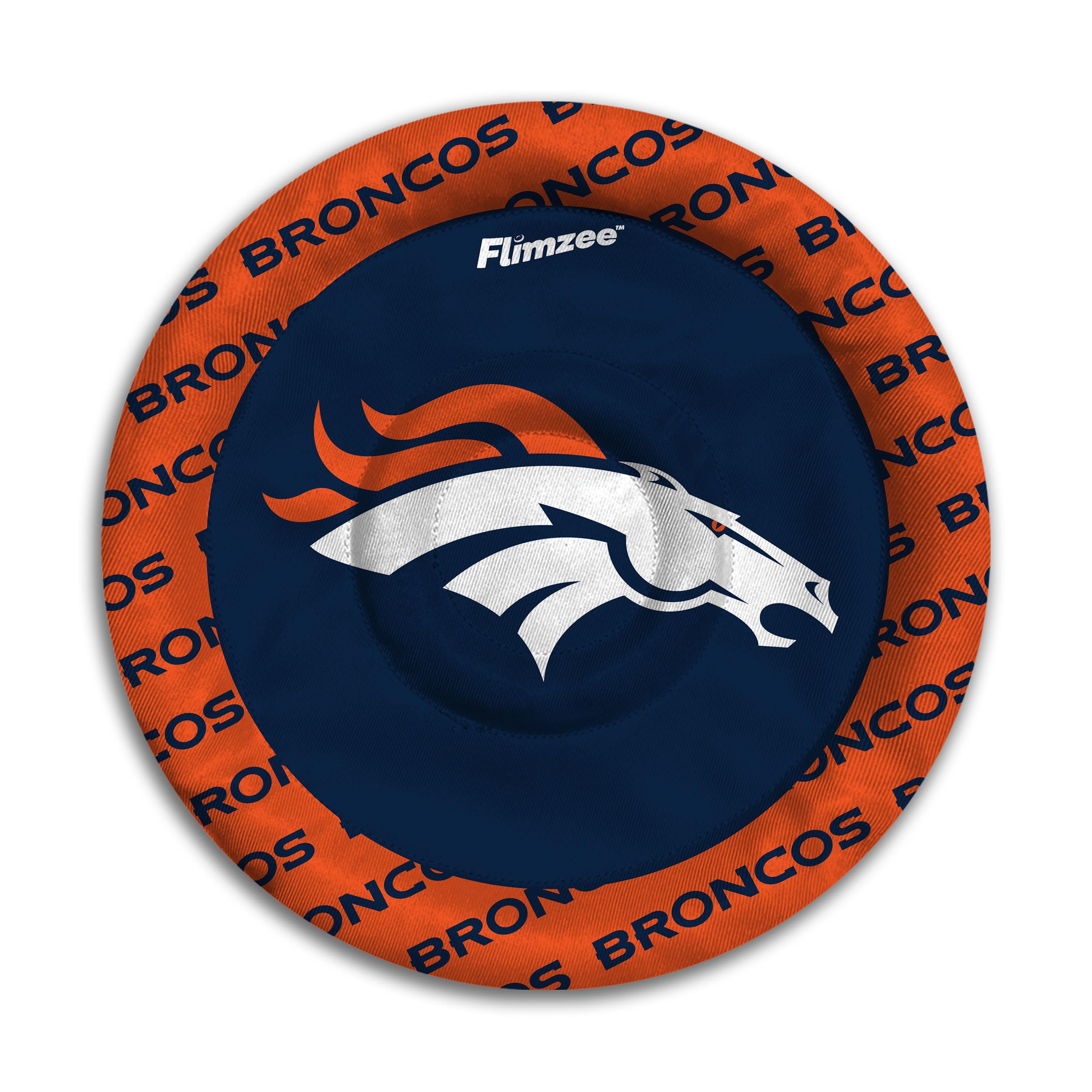 YouTheFan NFL Denver Broncos Flimzee Bean-Bag Flying Disc - Sports Collectibles, Sports Memorabilia, Sports Fan Shop, Sports Gifts