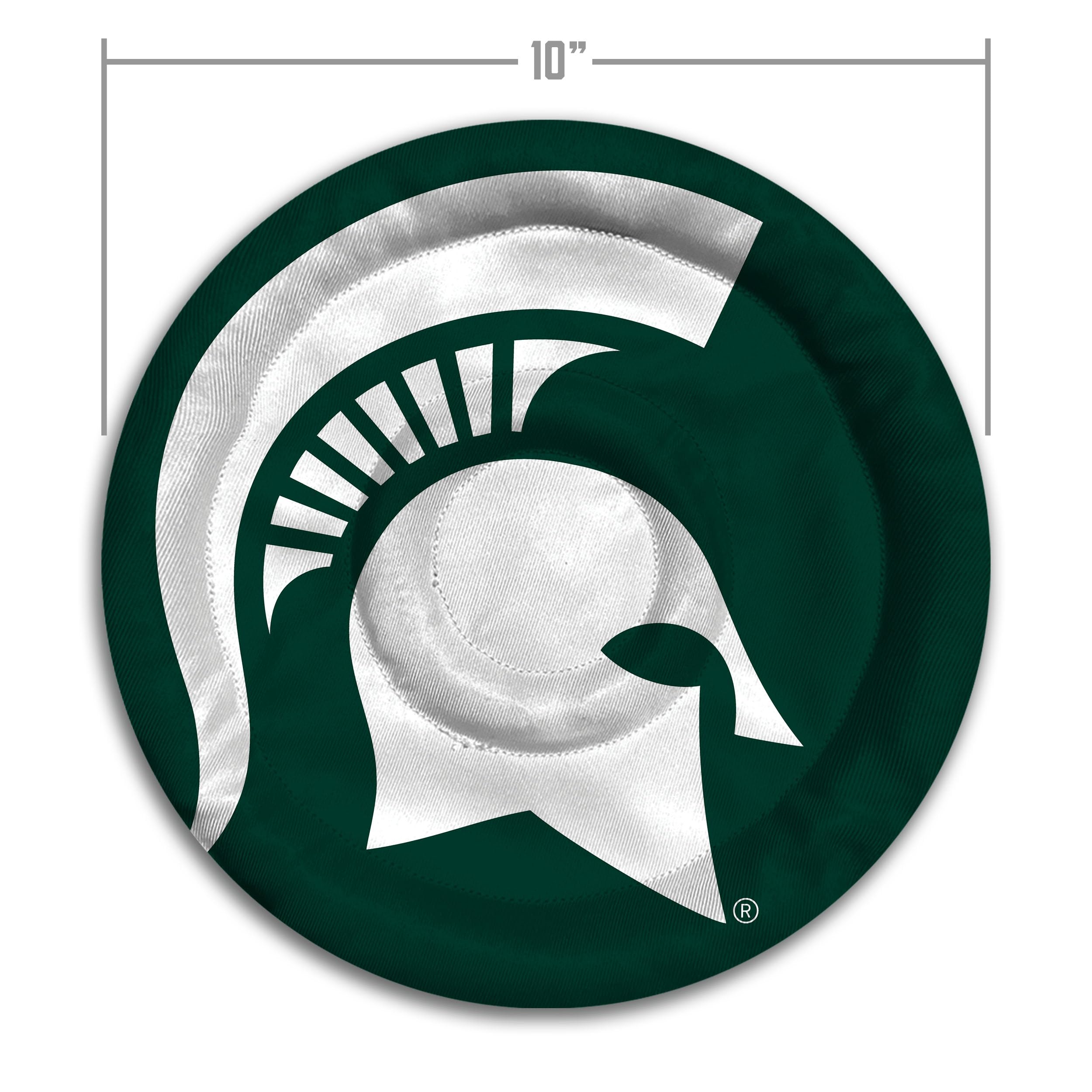 YouTheFan NCAA Michigan State Spartans Flimzee Bean-Bag Flying Disc - Sports Collectibles, Sports Memorabilia, Sports Fan Shop, Sports Gifts