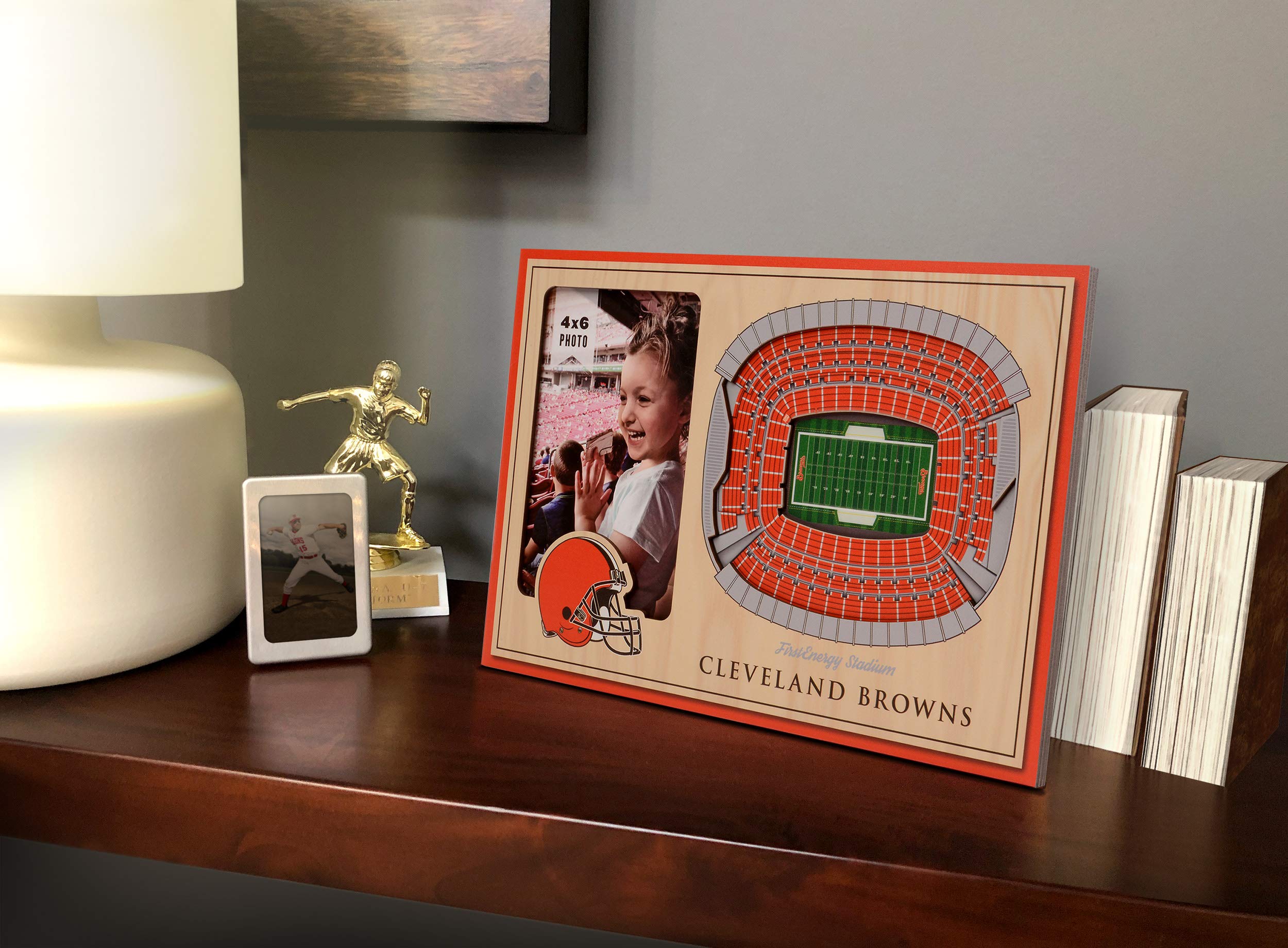 YouTheFan NFL Cleveland Browns 3D StadiumViews Picture Frame - Sports Collectibles, Sports Memorabilia, Sports Fan Shop, Sports Gifts