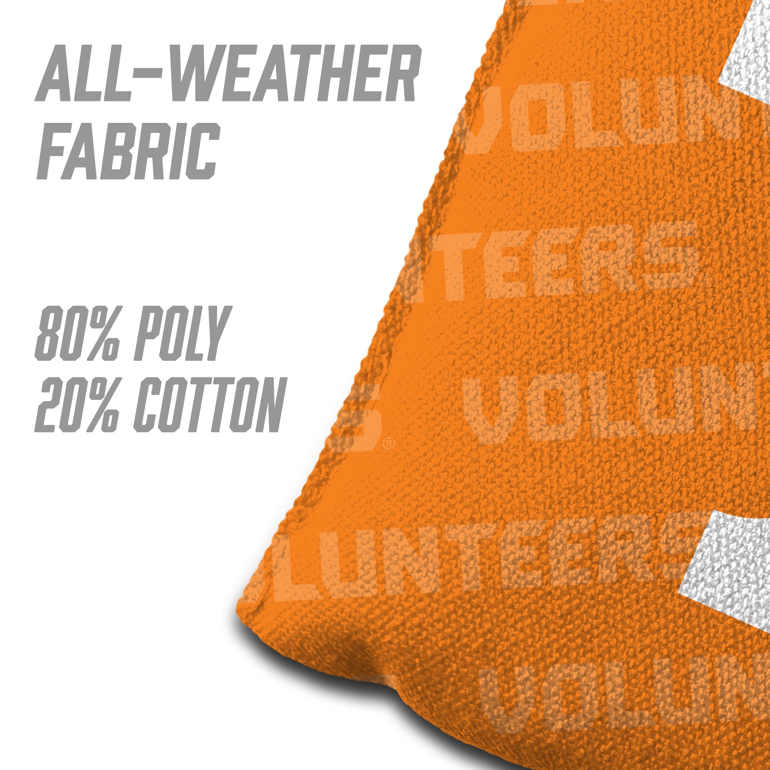 YouTheFan NCAA Tennessee Volunteers Cornhole Bags - 4PK - Orange - Sports Collectibles, Sports Memorabilia, Sports Fan Shop, Sports Gifts
