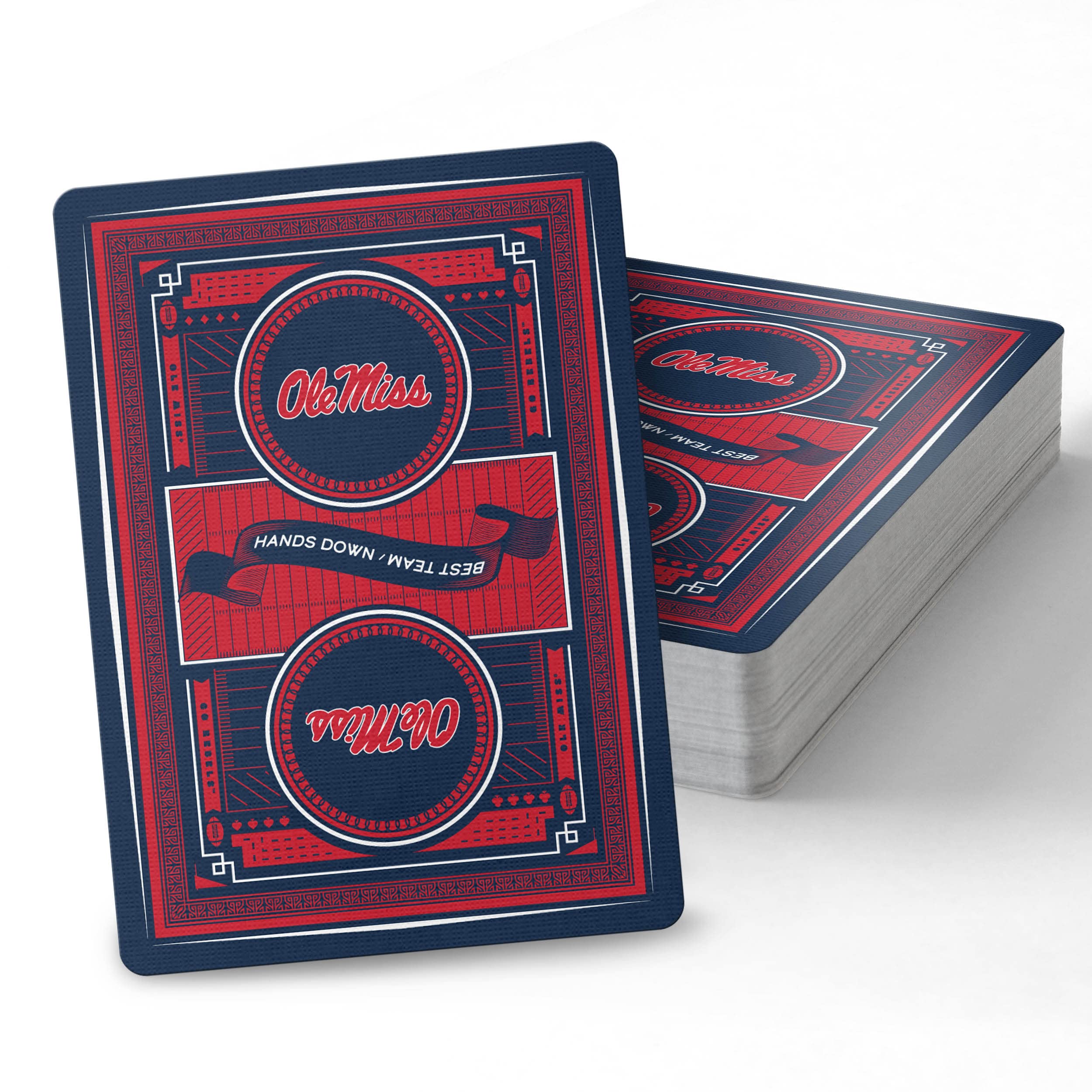 YouTheFan NCAA Mississippi Rebels Classic Series Playing Cards - Sports Collectibles, Sports Memorabilia, Sports Fan Shop, Sports Gifts
