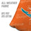 YouTheFan NFL Miami Dolphins Cornhole Bags - 4PK - Orange - Sports Collectibles, Sports Memorabilia, Sports Fan Shop, Sports Gifts