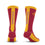 For Bare Feet NCAA IOWA STATE CYCLONES MVP Crew Sock Team Color Large - Sports Gifts, Sports Memorabilia, Sports Collectibles, Fan Shop