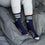For Bare Feet NCAA Kansas State Wildcats 4 Stripe Deuce Crew Sock Team Color MEDIUM - Sports Gifts, Sports Memorabilia, Sports Collectibles, Fan Shop