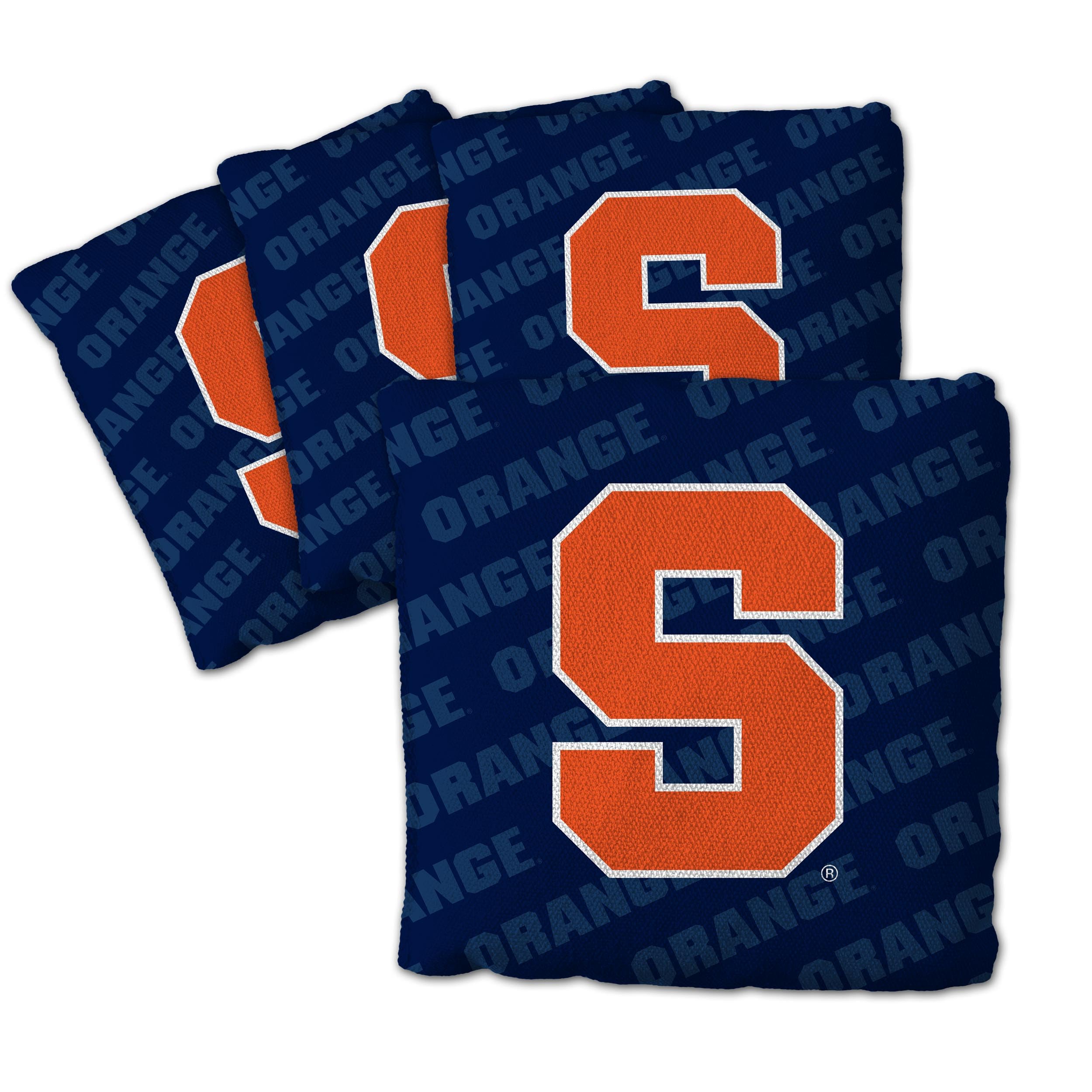 YouTheFan NCAA Syracuse Orange Cornhole Bags - 4PK - Blue - Sports Collectibles, Sports Memorabilia, Sports Fan Shop, Sports Gifts