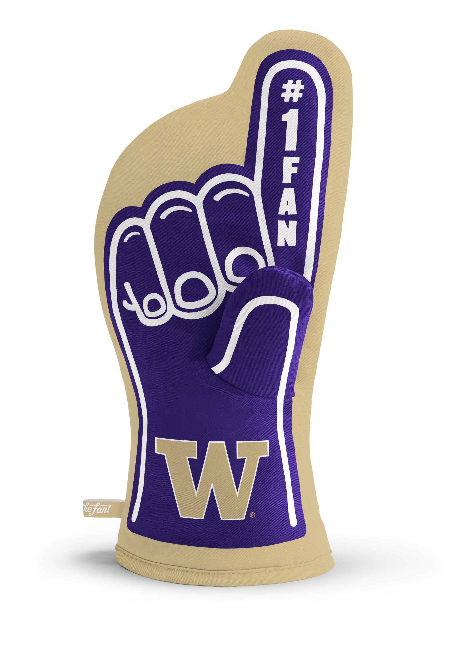 YouTheFan NCAA Washington Huskies #1 Oven Mitt - Sports Collectibles, Sports Memorabilia, Sports Fan Shop, Sports Gifts