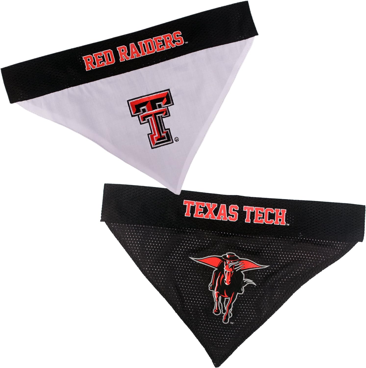 Texas Tech Reversible Bandana Pets First - Sports Collectibles, Sports Memorabilia, Sports Fan Shop, Sports Gifts
