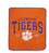 NCAA Clemson Tigers Vintage Arch Block Ultra Soft Blanket - Sports Gifts, Sports Memorabilia, Sports Collectibles, Fan Shop