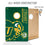 YouTheFan NCAA North Dakota State Bison 2’ x 3’ Wood Cornhole Game with Logo Bags - Sports Collectibles, Sports Memorabilia, Sports Fan Shop, Sports Gifts