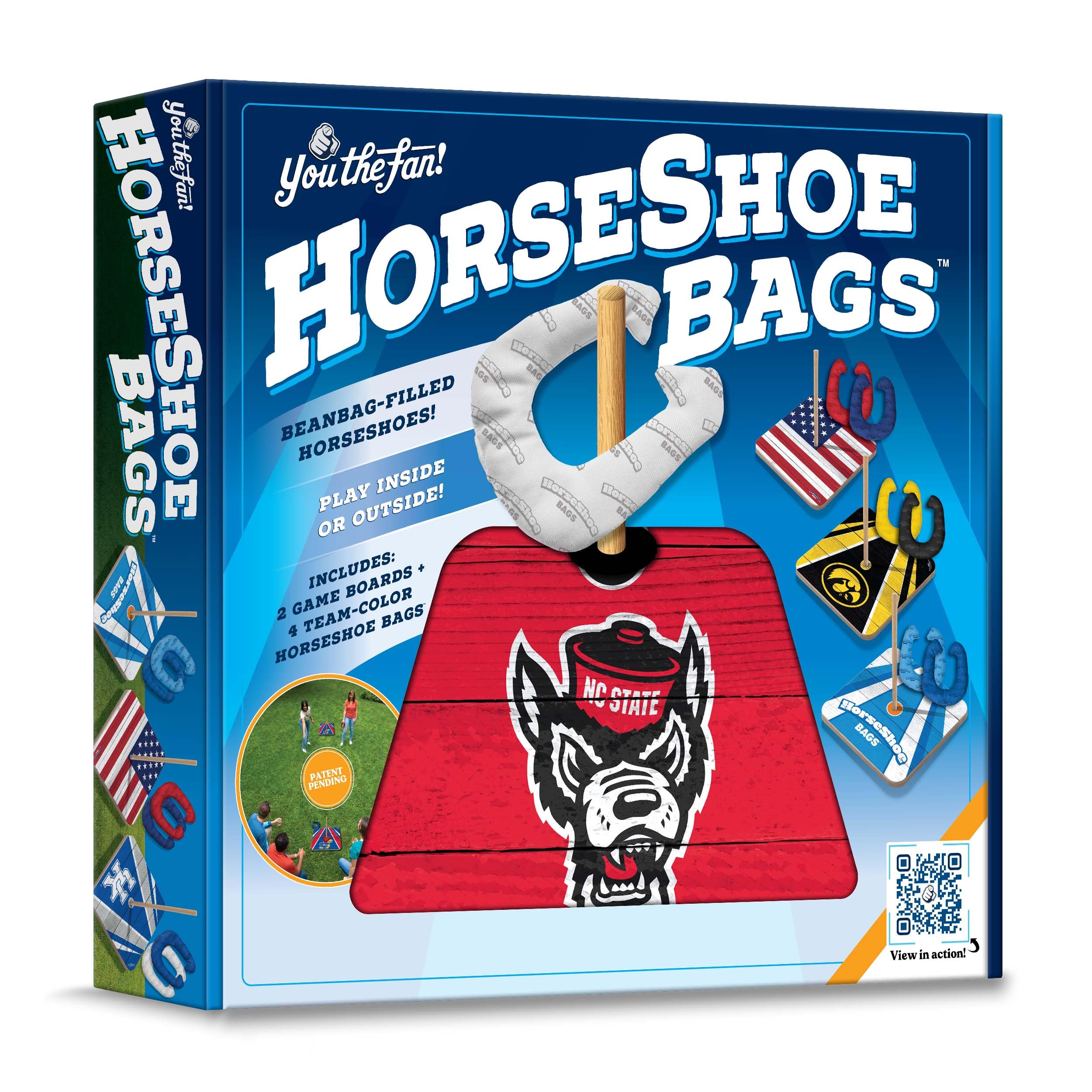 YouTheFan NCAA NC State Wolfpack Horseshoe Bags - Sports Collectibles, Sports Memorabilia, Sports Fan Shop, Sports Gifts