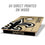 YouTheFan NFL New Orleans Saints 2’ x 3’ Wood Cornhole Game with Logo Bags - Sports Collectibles, Sports Memorabilia, Sports Fan Shop, Sports Gifts