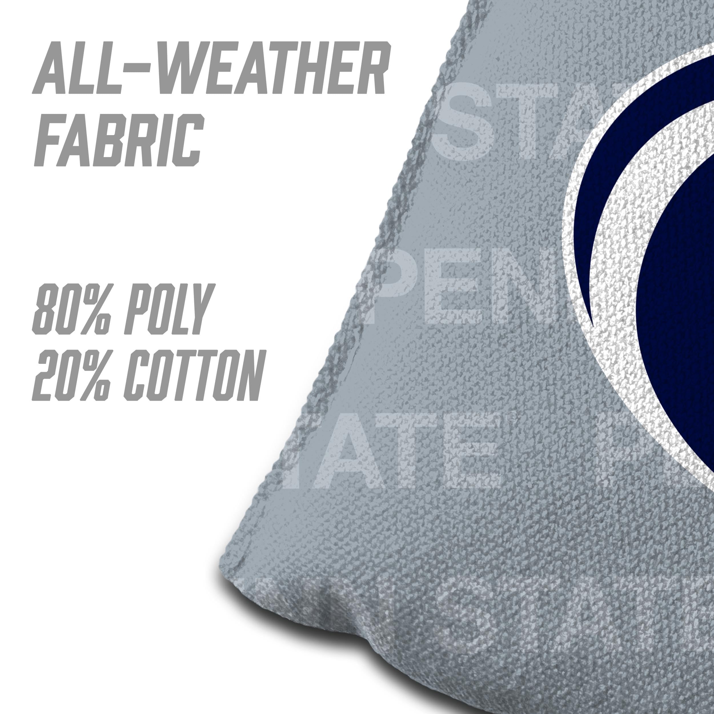 YouTheFan NCAA Penn State Nittany Lions Cornhole Bags - 4PK - Grey - Sports Collectibles, Sports Memorabilia, Sports Fan Shop, Sports Gifts