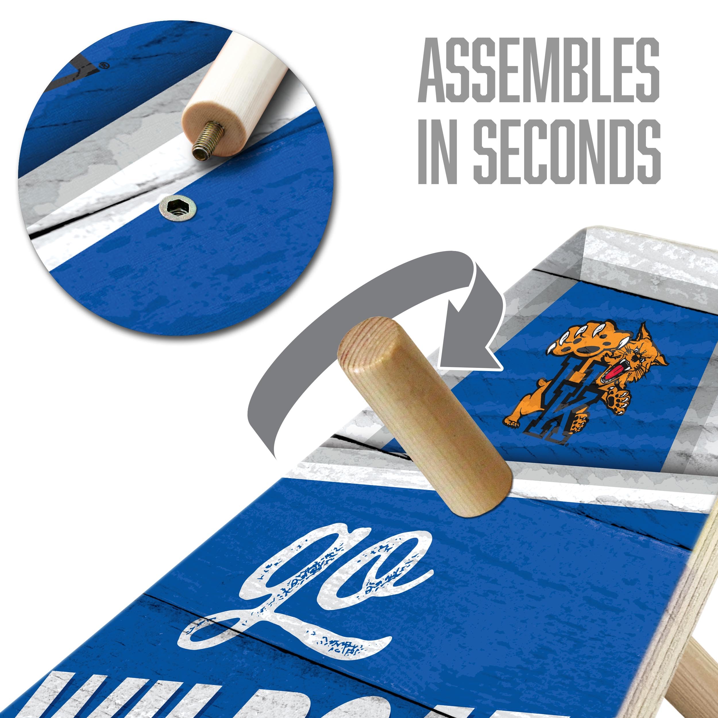 YouTheFan NCAA Kentucky Wildcats Ringbag - Sports Collectibles, Sports Memorabilia, Sports Fan Shop, Sports Gifts