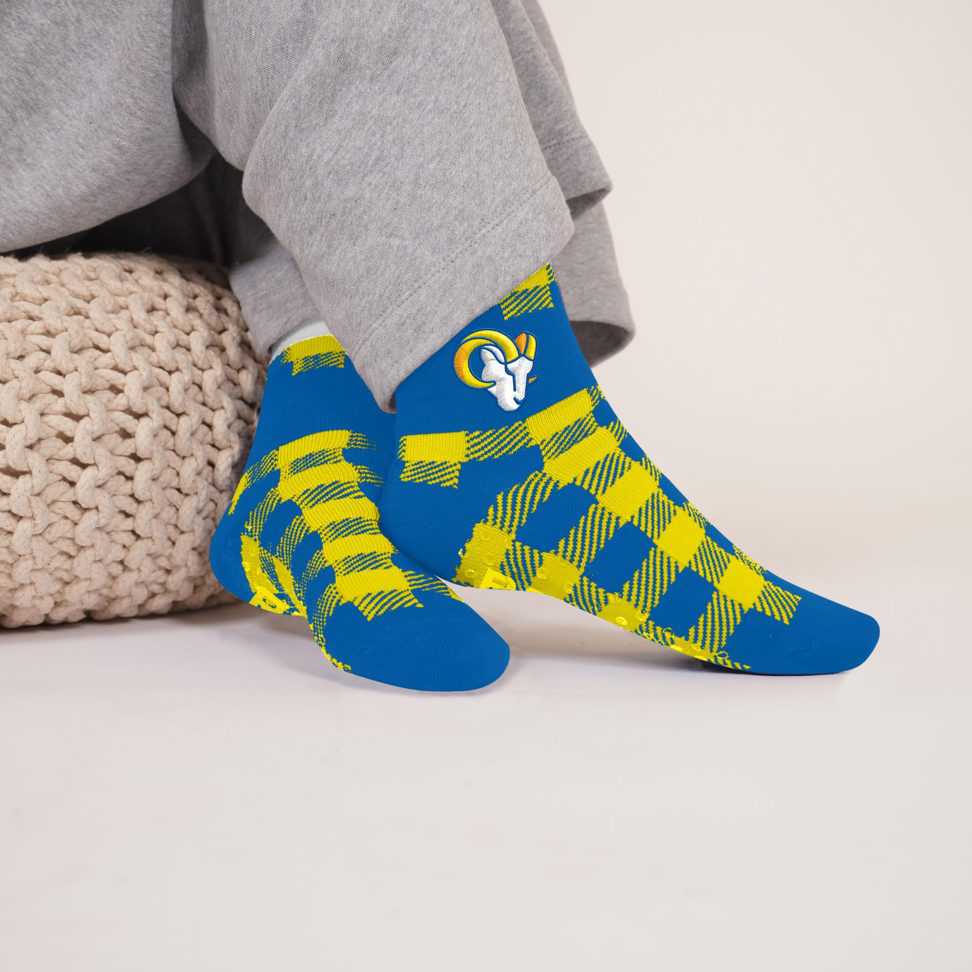 For Bare Feet NFL LOS ANGELES RAMS Cozy Buff Plush Cabin Sock Team Color OSFM - Sports Gifts, Sports Memorabilia, Sports Collectibles, Fan Shop