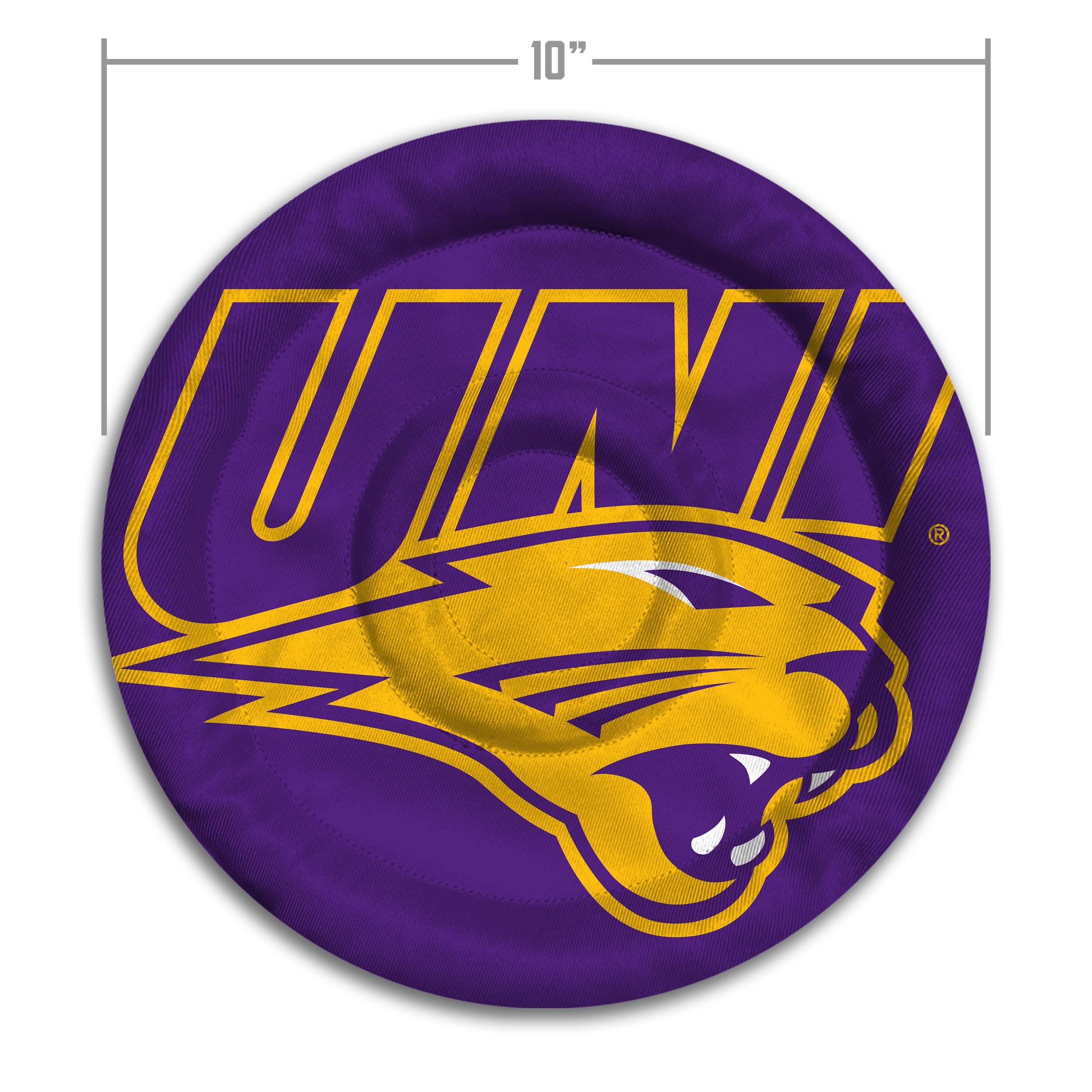 YouTheFan NCAA Northern Iowa Panthers Flimzee Bean-Bag Flying Disc - Sports Collectibles, Sports Memorabilia, Sports Fan Shop, Sports Gifts