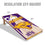 YouTheFan NCAA Northern Iowa Panthers 2’ x 4’ Professional Wood Cornhole Game with Logo Bags - Sports Collectibles, Sports Memorabilia, Sports Fan Shop, Sports Gifts