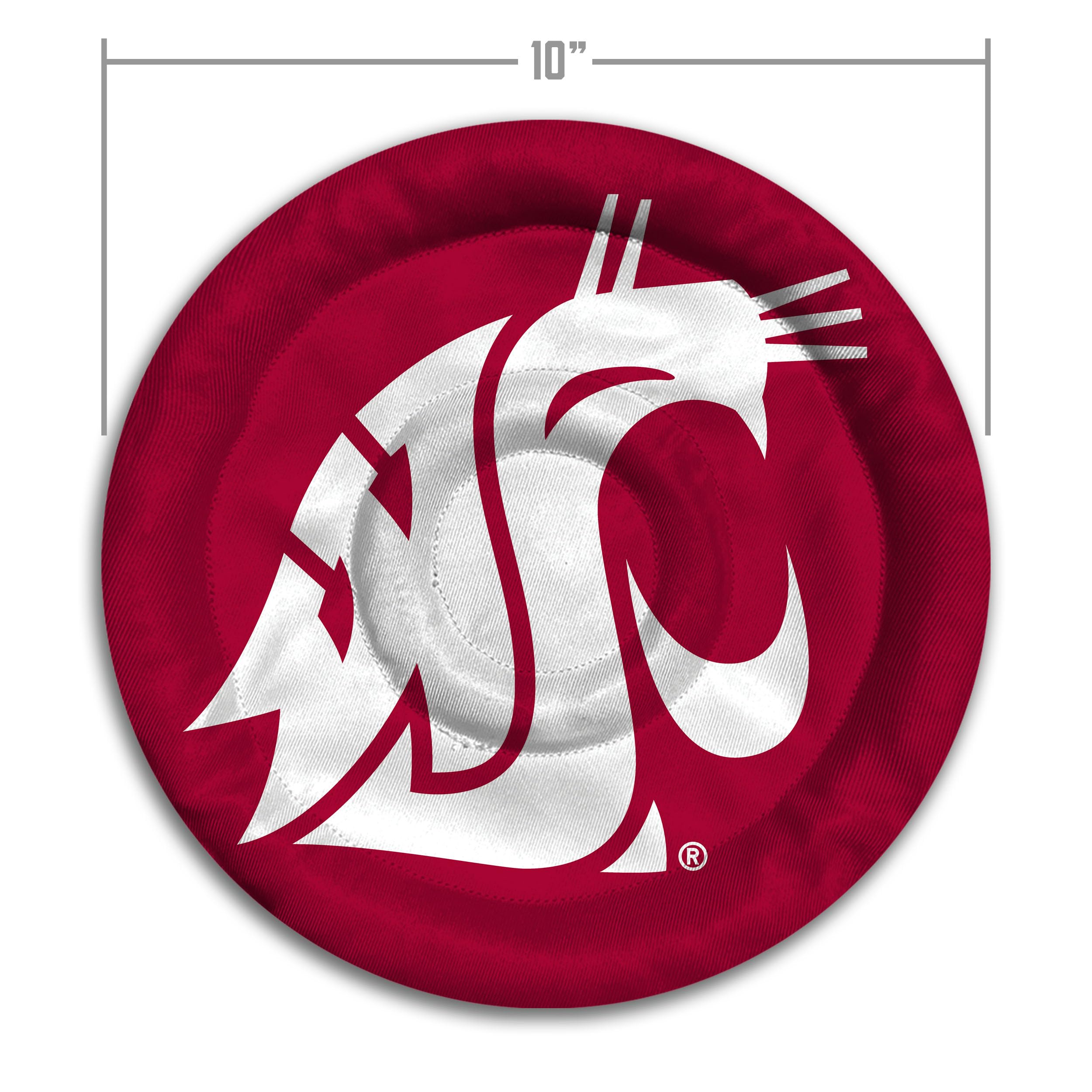 YouTheFan NCAA Washington State Cougars Flimzee Bean-Bag Flying Disc - Sports Collectibles, Sports Memorabilia, Sports Fan Shop, Sports Gifts