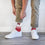For Bare Feet NFL TAMPA BAY BUCCANEERS Elevate Premium Dress Crew Sock Team Color Large - Sports Gifts, Sports Memorabilia, Sports Collectibles, Fan Shop