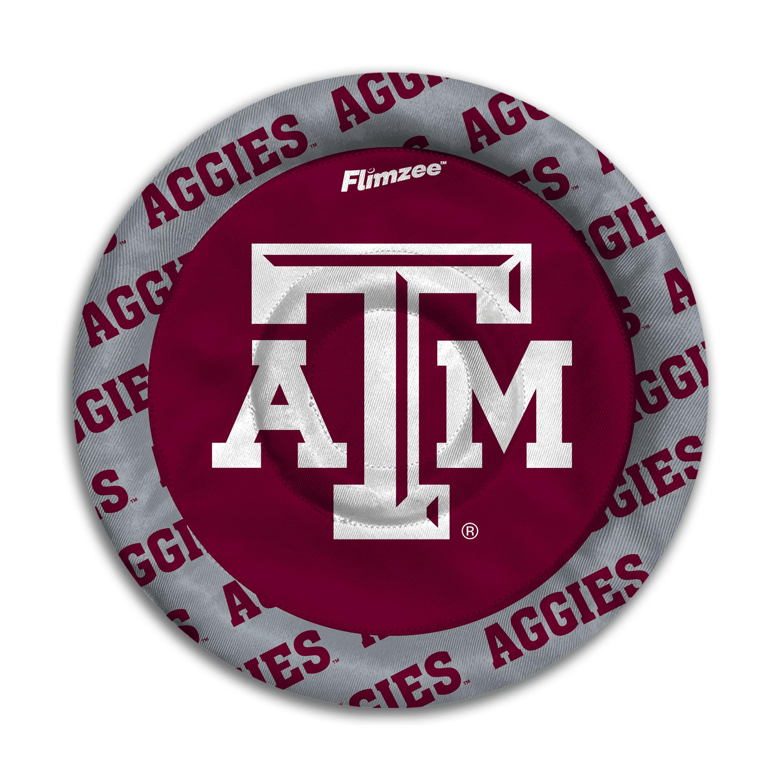 YouTheFan NCAA Texas A&M Aggies Flimzee Bean-Bag Flying Disc - Sports Gifts, Sports Memorabilia, Sports Collectibles, Fan Shop