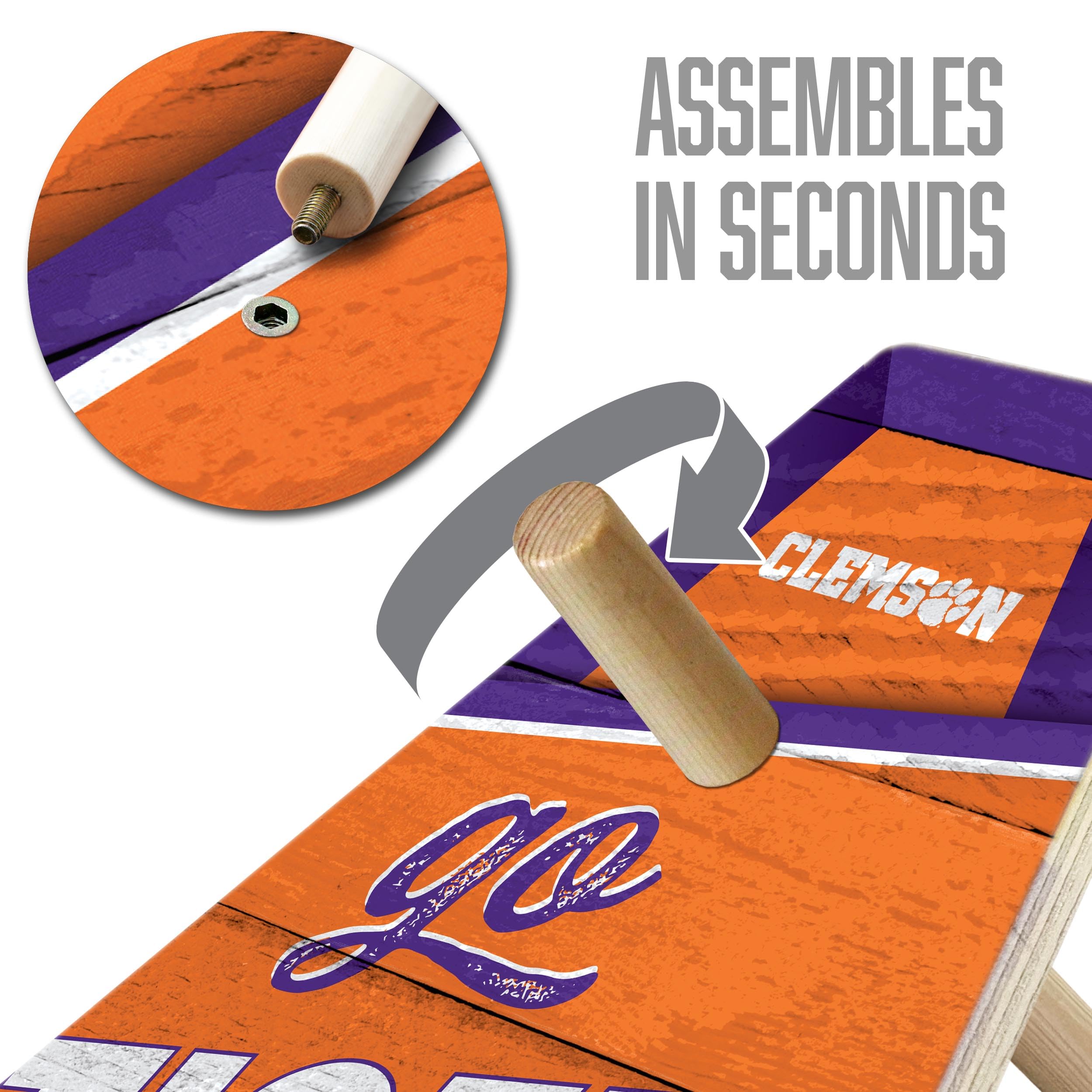 YouTheFan NCAA Clemson Tigers RingBag - Sports Collectibles, Sports Memorabilia, Sports Fan Shop, Sports Gifts