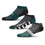 For Bare Feet NFL PHILADELPHIA EAGLES Stripe Stack 3 Pack Ankle Sock Team Colors Large - Sports Gifts, Sports Memorabilia, Sports Collectibles, Fan Shop