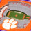 YouTheFan NCAA Clemson Tigers Licensed Fan Cribbage Wood Board Game - Sports Collectibles, Sports Memorabilia, Sports Fan Shop, Sports Gifts