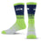 For Bare Feet NFL SEATTLE SEAHAWKS Elevate Premium Dress Crew Sock Team Color Large - Sports Gifts, Sports Memorabilia, Sports Collectibles, Fan Shop
