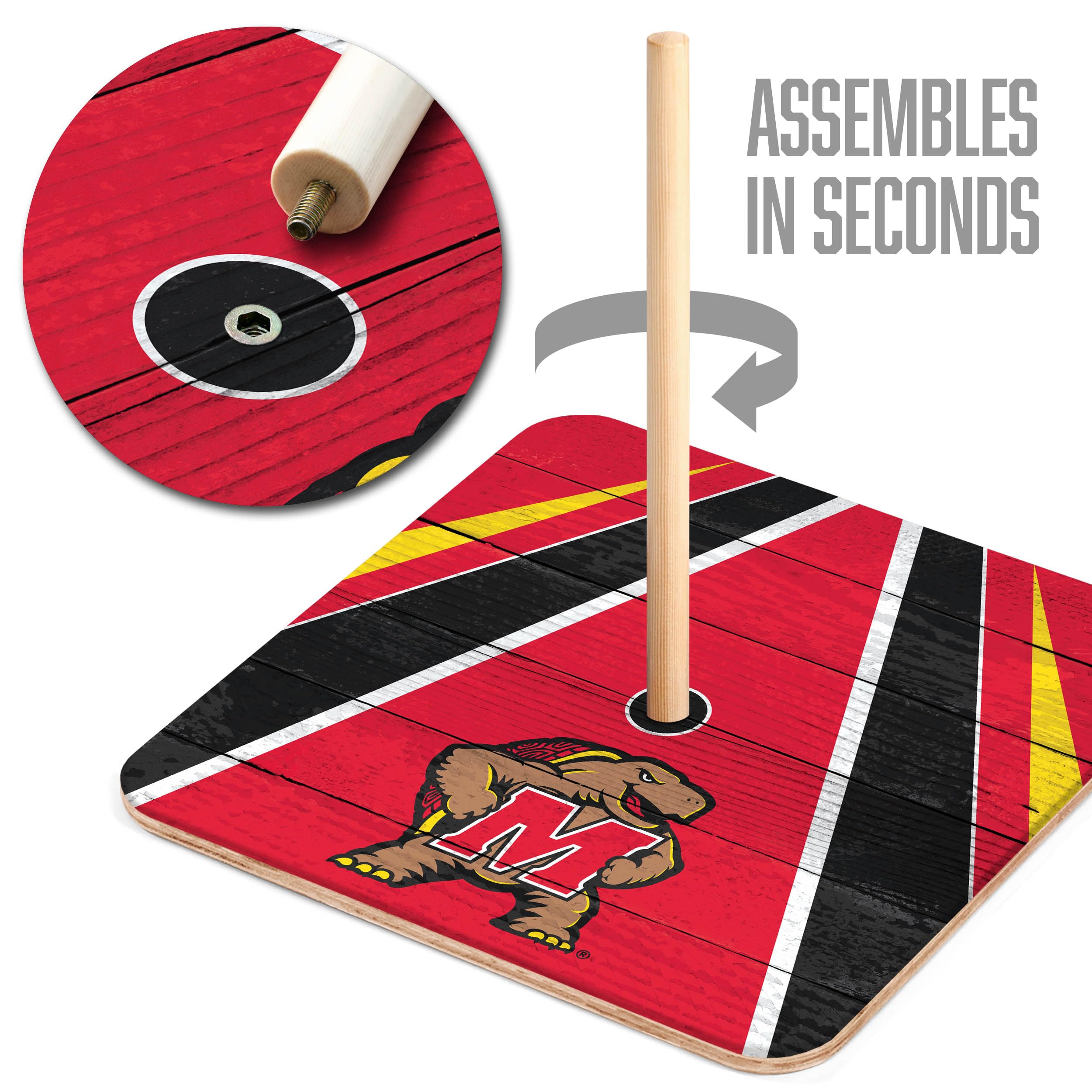 YouTheFan NCAA Maryland Terrapins Horseshoe Bags - Sports Collectibles, Sports Memorabilia, Sports Fan Shop, Sports Gifts