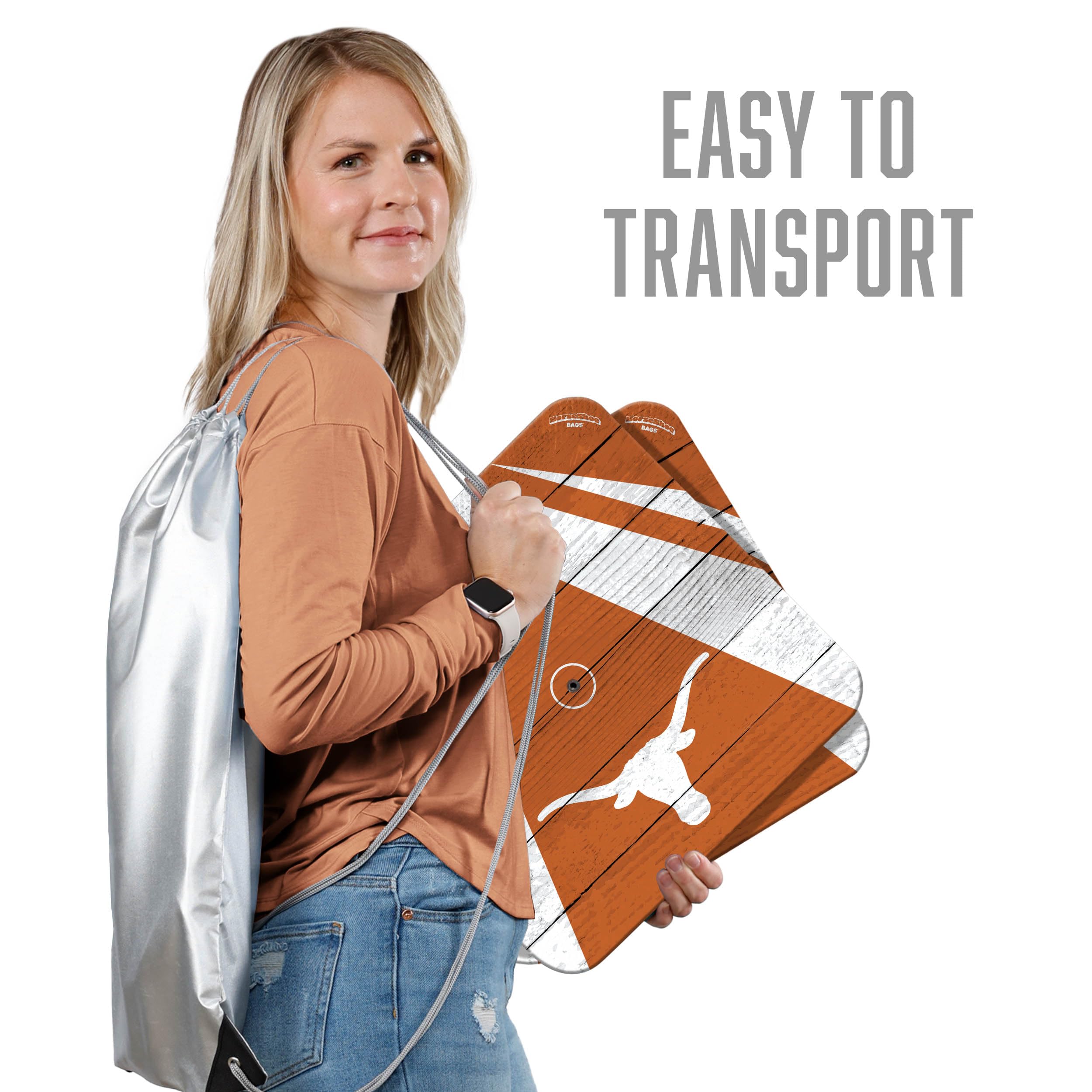 YouTheFan NCAA Texas Longhorns Horseshoe Bags - Sports Collectibles, Sports Memorabilia, Sports Fan Shop, Sports Gifts