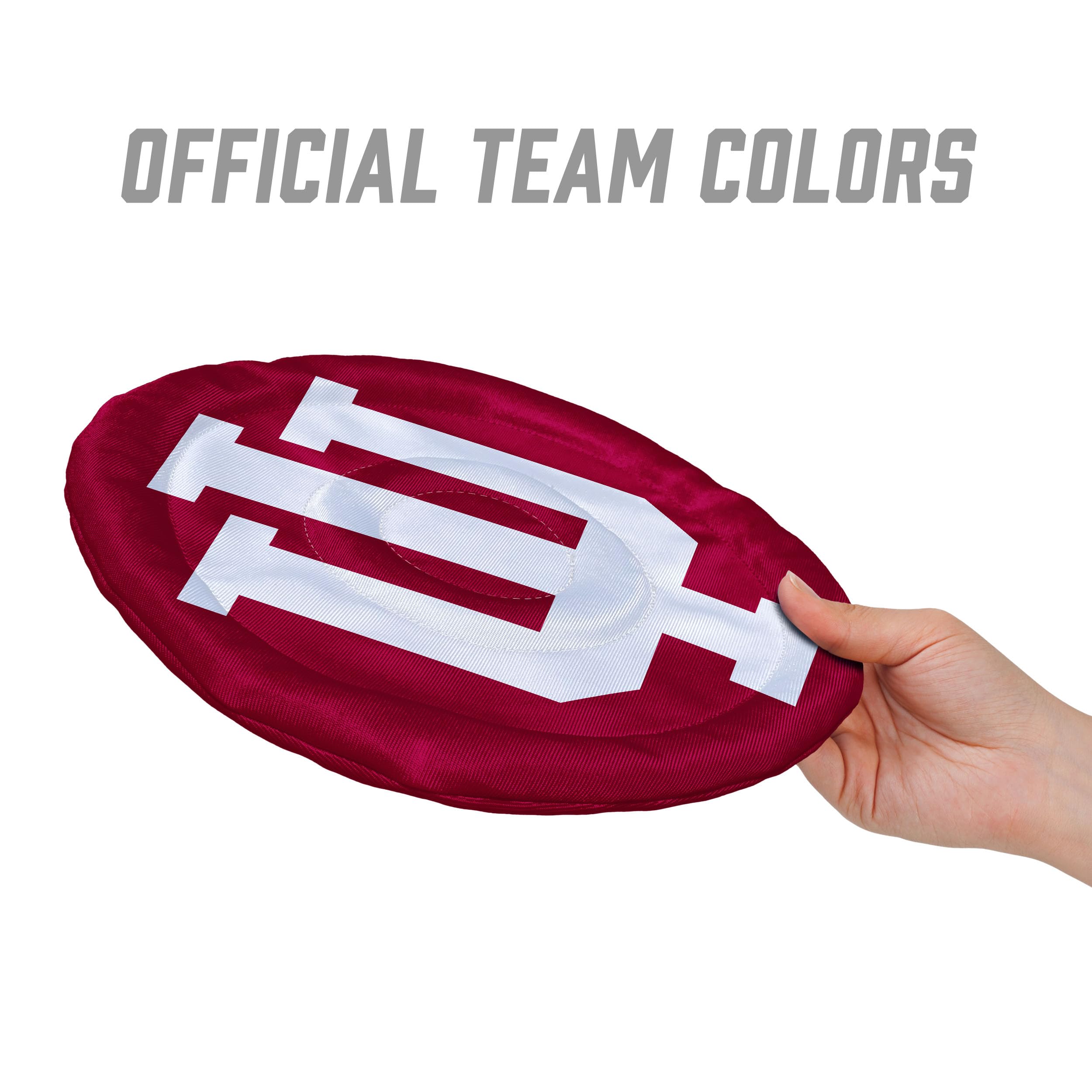 YouTheFan NCAA Indiana Hoosiers Flimzee Bean-Bag Flying Disc - Sports Collectibles, Sports Memorabilia, Sports Fan Shop, Sports Gifts