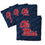 YouTheFan NCAA Mississippi Rebels Cornhole Bags - 4PK - Blue - Sports Collectibles, Sports Memorabilia, Sports Fan Shop, Sports Gifts