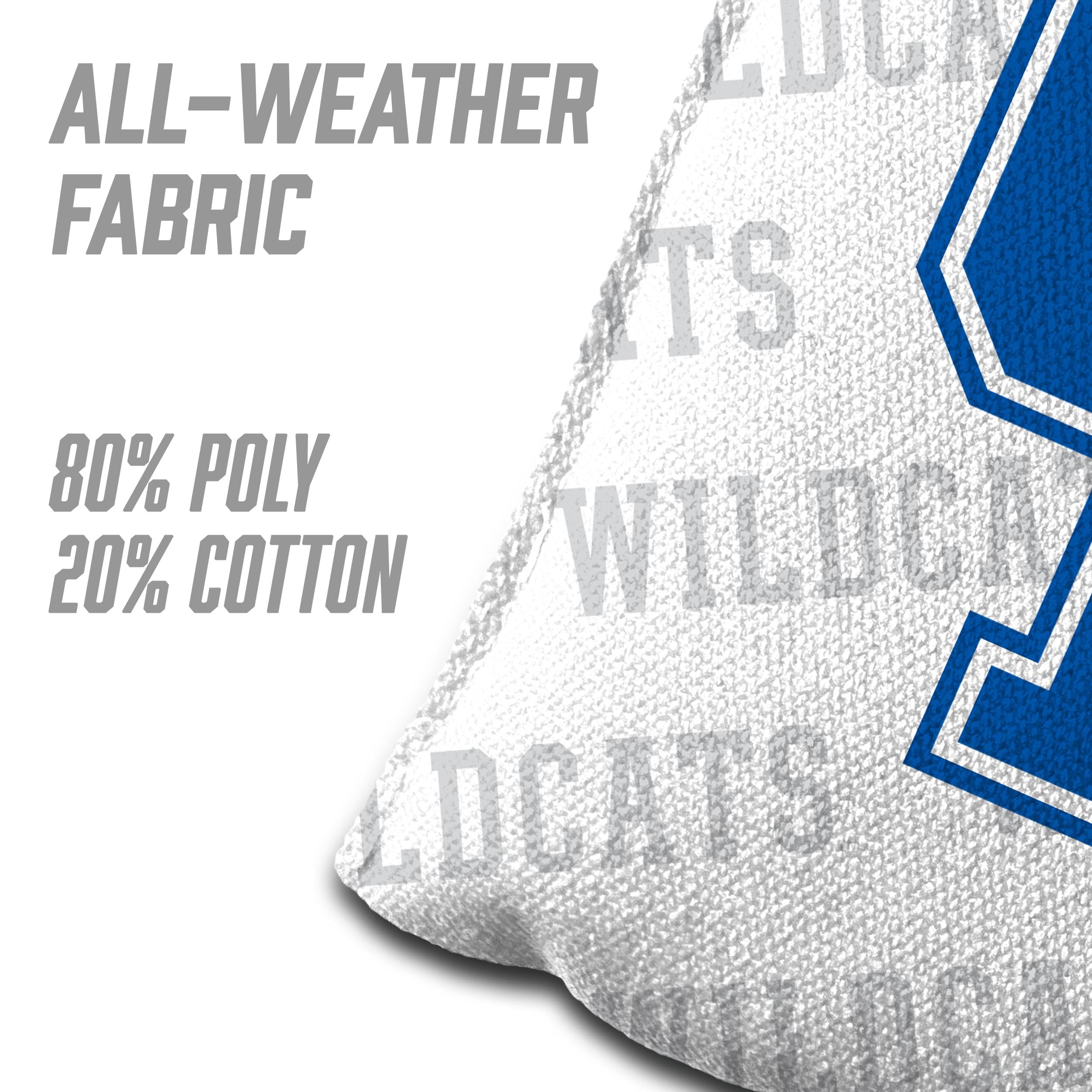YouTheFan NCAA Kentucky Wildcats - Cornhole Bags - 4PK - White - Sports Collectibles, Sports Memorabilia, Sports Fan Shop, Sports Gifts