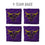 YouTheFan NCAA Minnesota State Mavericks Cornhole Bags - 4PK - Purple - Sports Collectibles, Sports Memorabilia, Sports Fan Shop, Sports Gifts