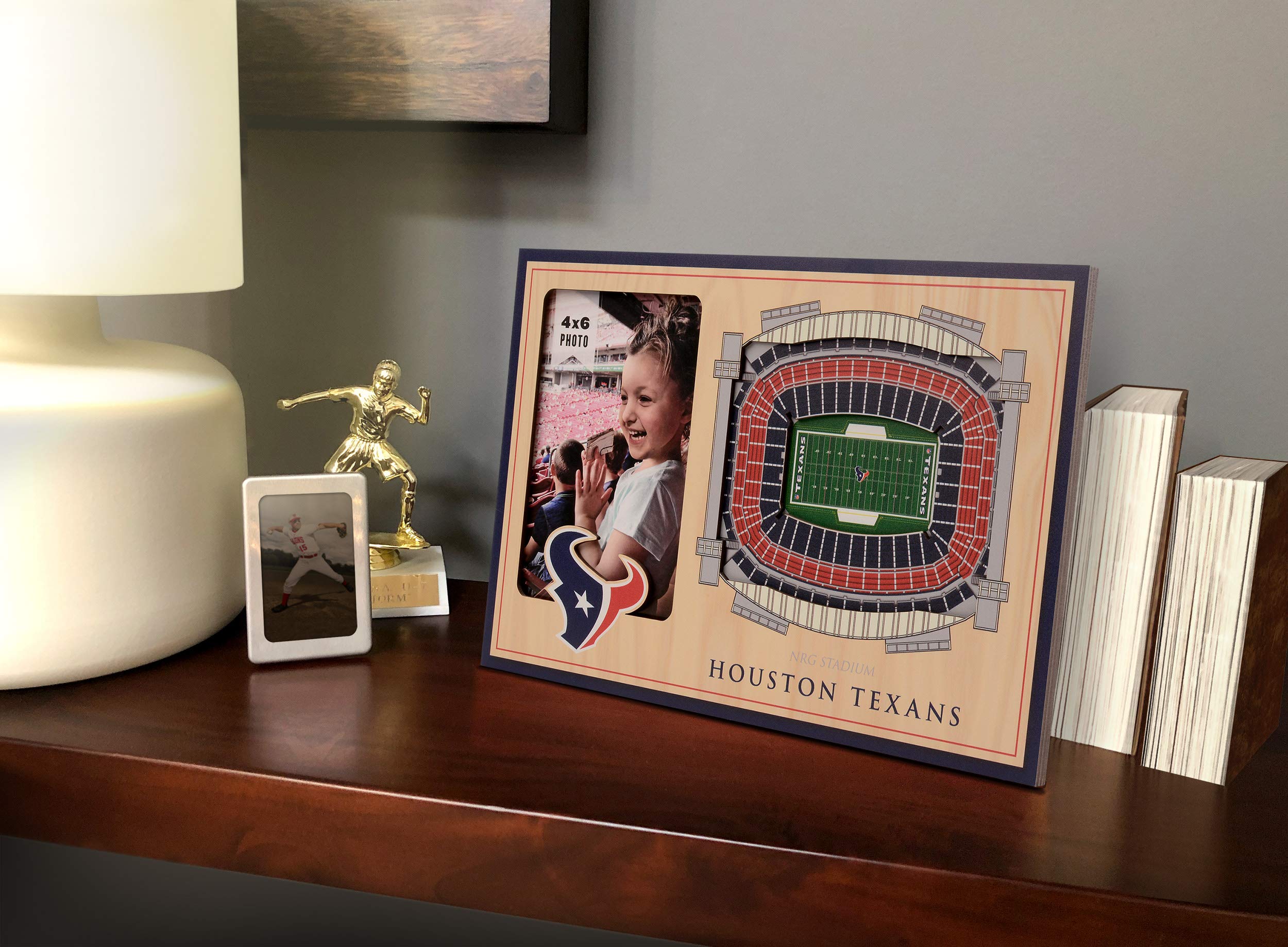 YouTheFan NFL Houston Texans 3D StadiumViews Picture Frame - Sports Collectibles, Sports Memorabilia, Sports Fan Shop, Sports Gifts