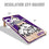 YouTheFan NCAA TCU Horned Frogs 2’ x 4’ Professional Wood Cornhole Game with Logo Bags - Sports Collectibles, Sports Memorabilia, Sports Fan Shop, Sports Gifts