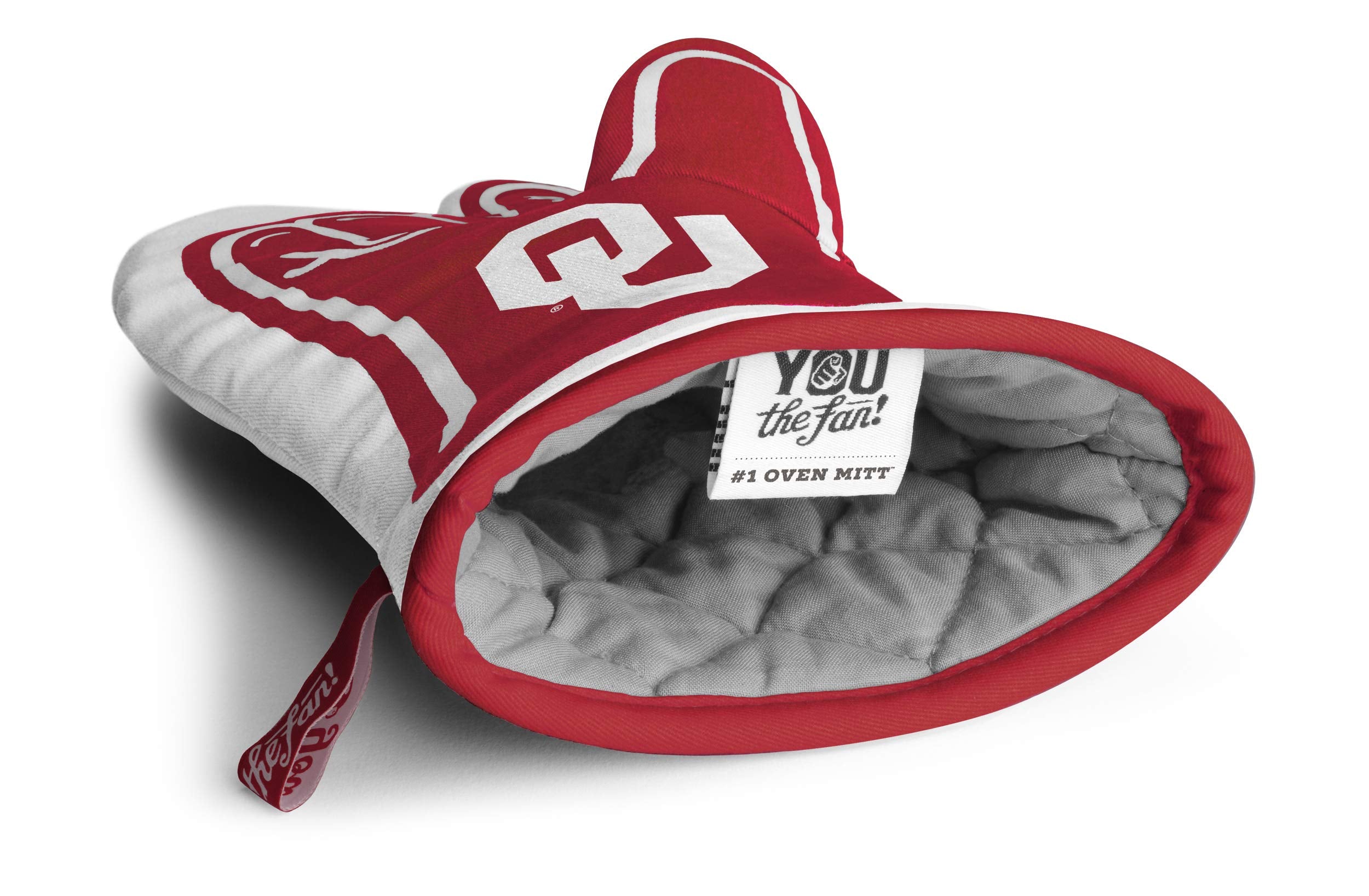 YouTheFan NCAA Oklahoma Sooners #1 Oven Mitt - Sports Collectibles, Sports Memorabilia, Sports Fan Shop, Sports Gifts
